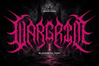 Wargrim Font: a Bold Tool for Creative Projects