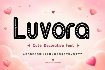 Luvora Font: Enhancing Designs with Creative Elegance