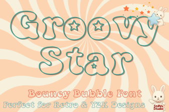 Groovy Star Font for Creative Projects & Designs