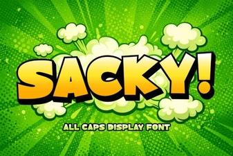 Download Sacky Font for Creative Designs & Typography