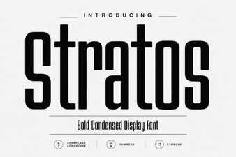 Styling Your Projects with the Stratos Font