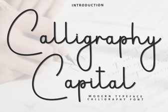 Creative Capital Fonts for Modern Calligraphy Projects