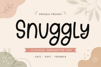 Snuggly Font: Projects for Creative Design